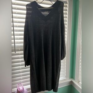Grey Monki Sweater Dress Size Large